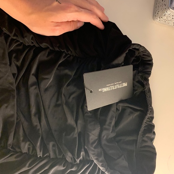 PLT Rouched Mini Skirt - Picture 3 of 4